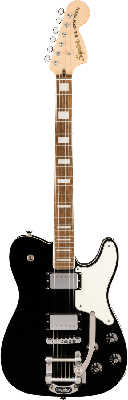 Squier Paranormal Troublemaker Telecaster Deluxe Bigsby - Black