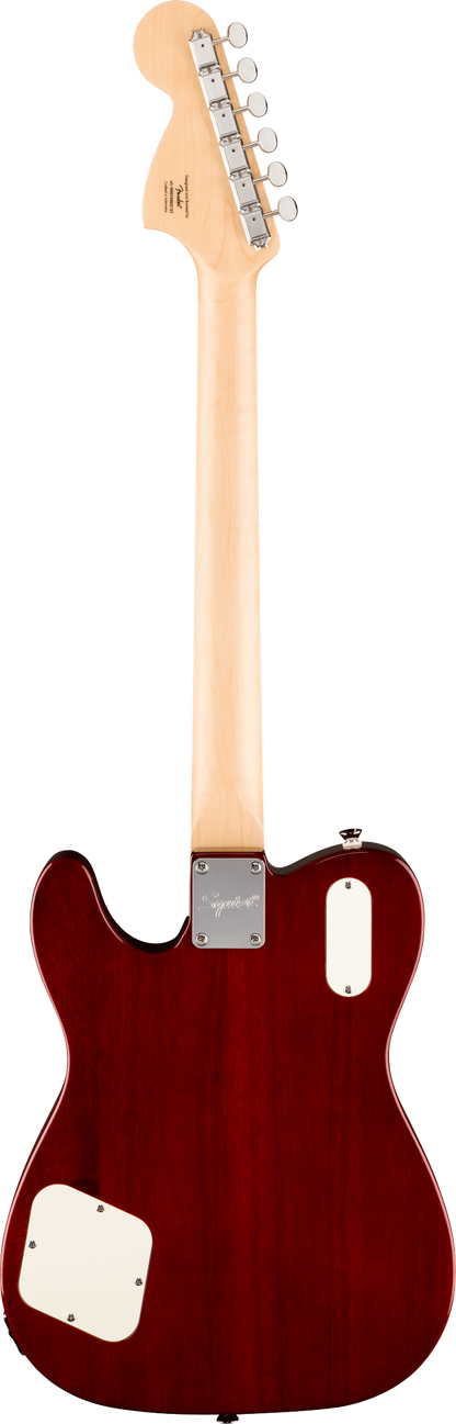Squier Paranormal Troublemaker Telecaster Deluxe Bigsby - Honey Sunburst