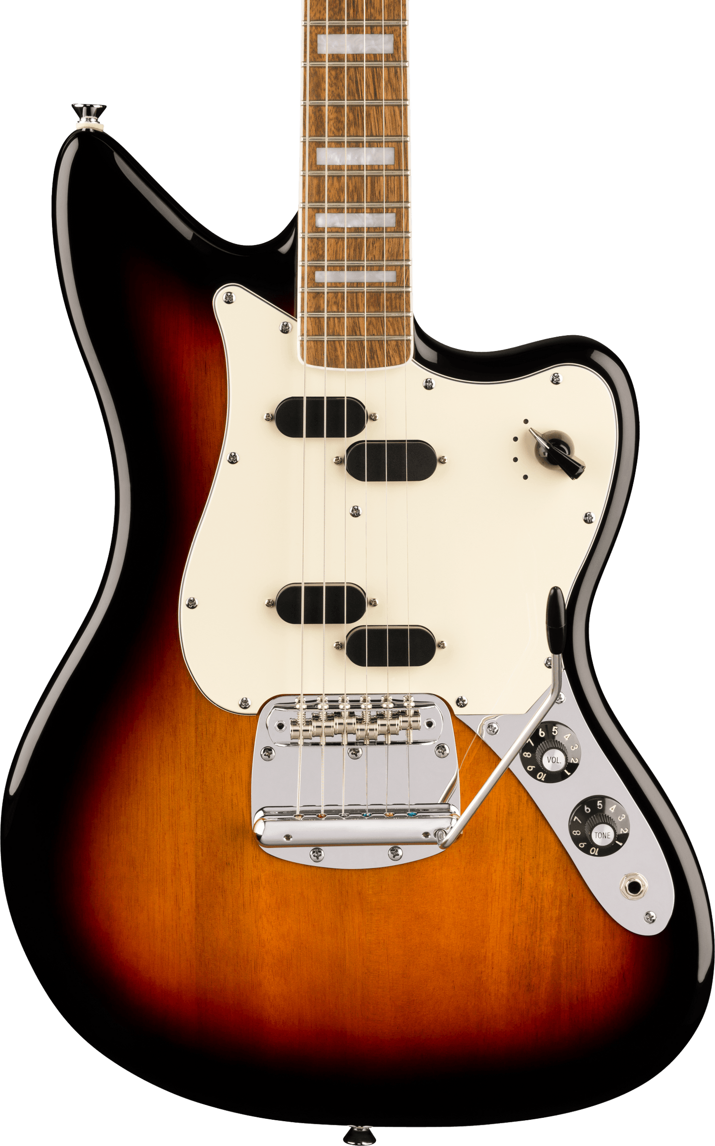 Squier Paranormal Electric VI Electric Guitar - 3-Color Sunburst