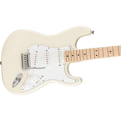 Fender Squier Affinity Stratocaster Electric Guitar - Olympic White - Joondalup Music Centre