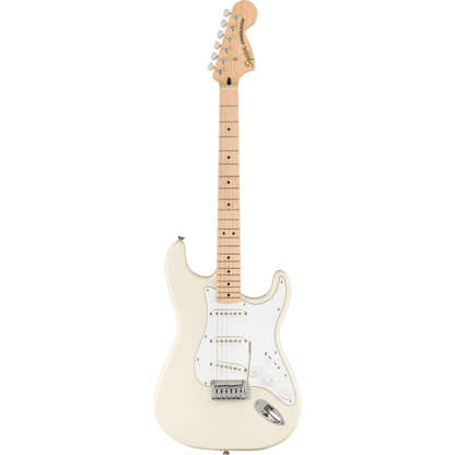 Fender Squier Affinity Stratocaster Electric Guitar - Olympic White - Joondalup Music Centre