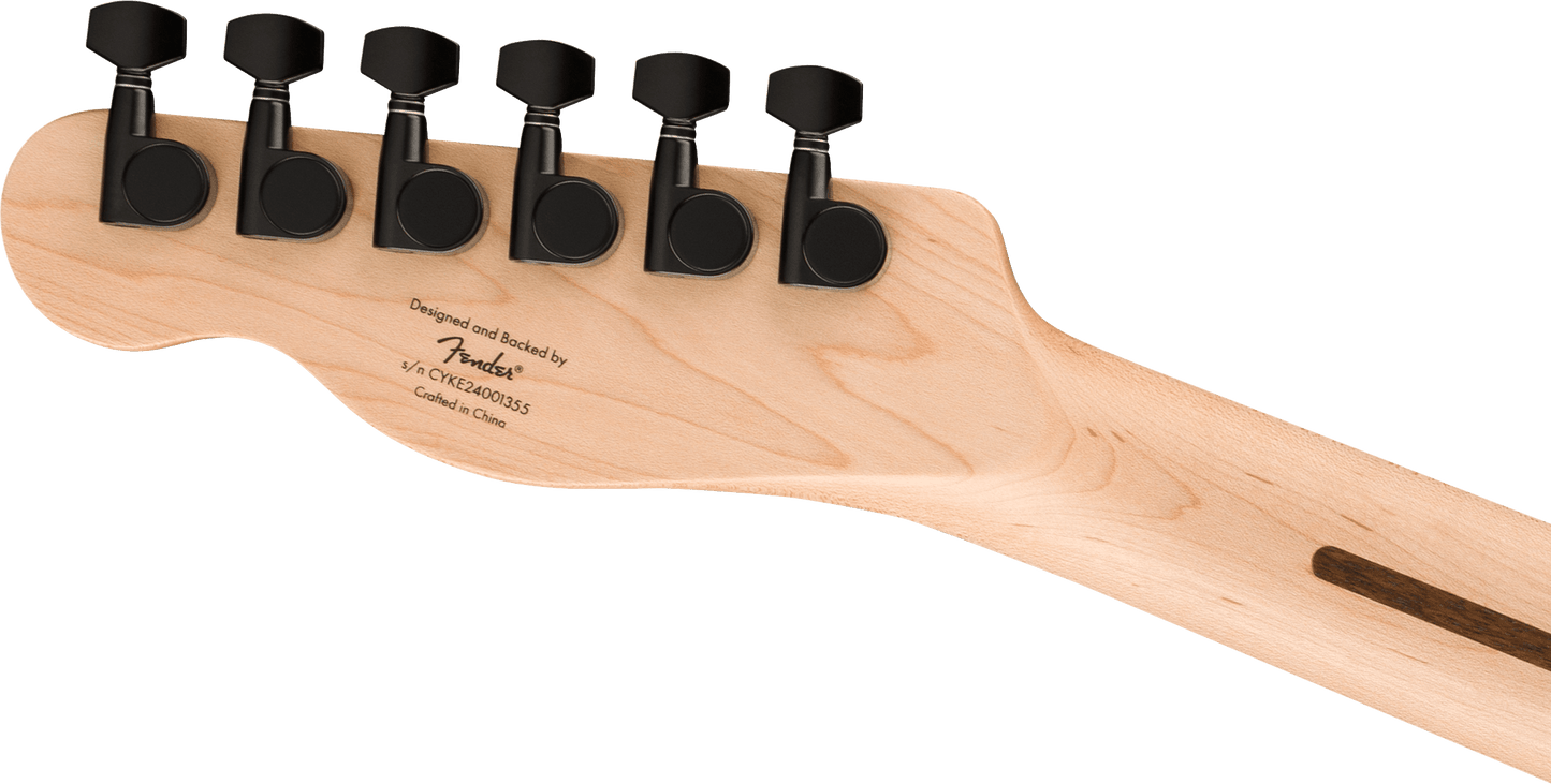 Squier Limited Edition Affinity Series Telecaster Deluxe, - Metallic Black