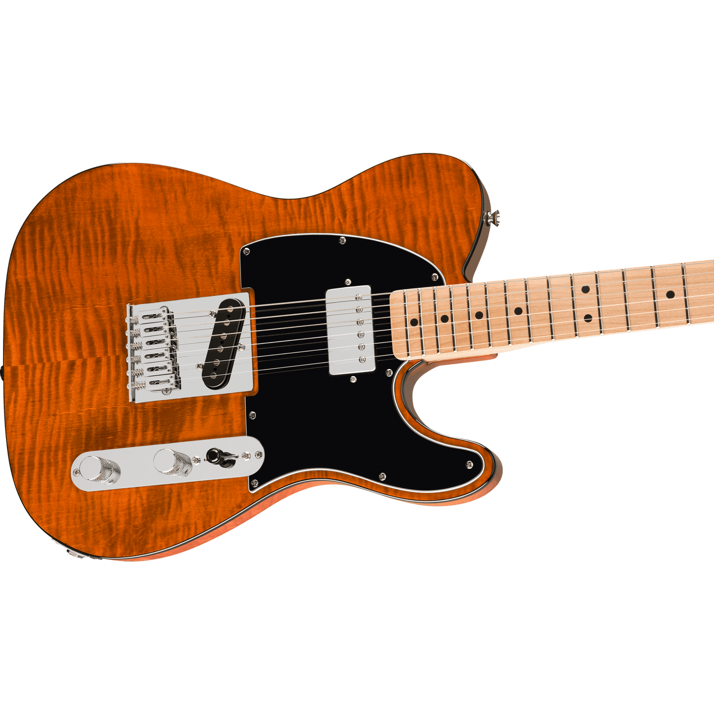 Squier Affinity Series Telecaster Flame Maple SH - Mocha - Joondalup Music Centre