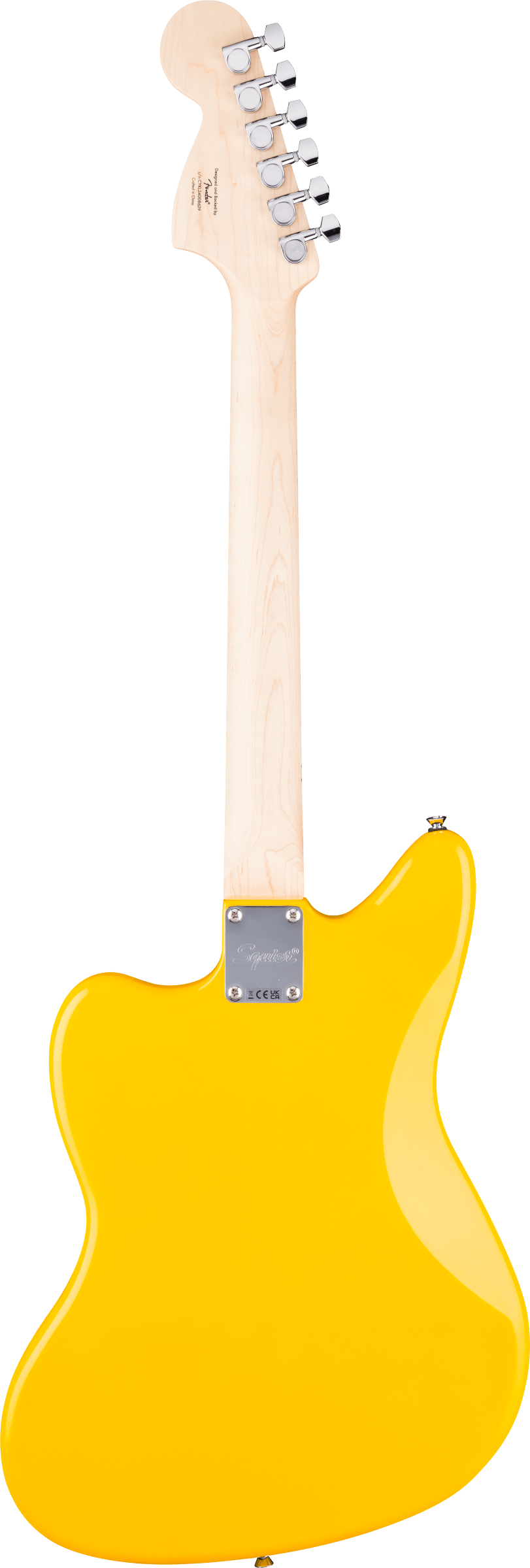 Squier Limited Edition Affinity Series Jaguar in Graffiti Yellow