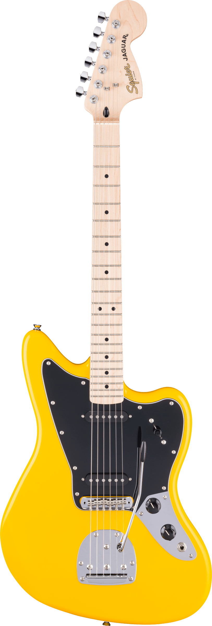 Squier Limited Edition Affinity Series Jaguar in Graffiti Yellow