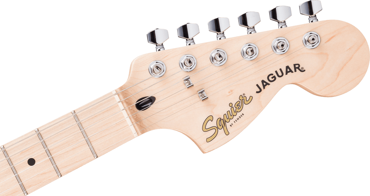 Squier Limited Edition Affinity Series Jaguar in Graffiti Yellow