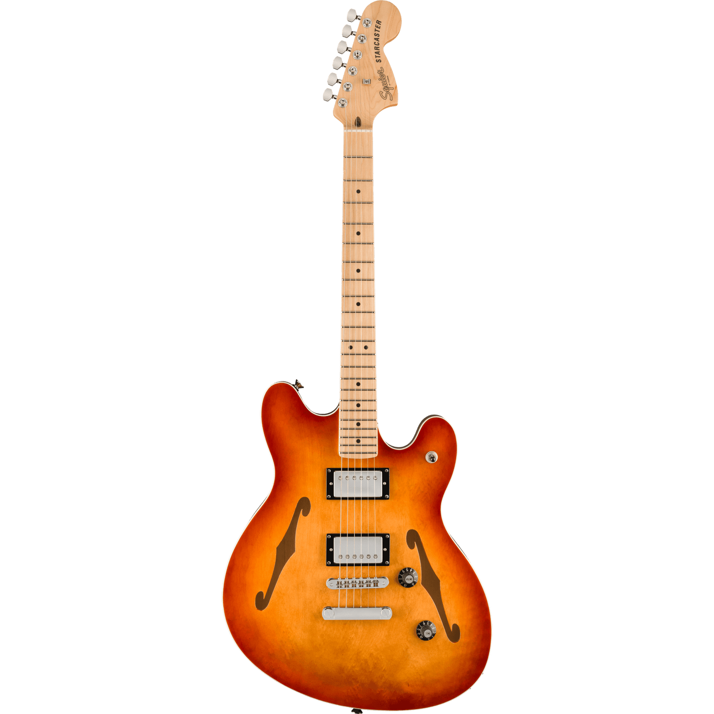 Squier Affinity Series Starcaster Deluxe - Sienna Sunburst - Joondalup Music Centre