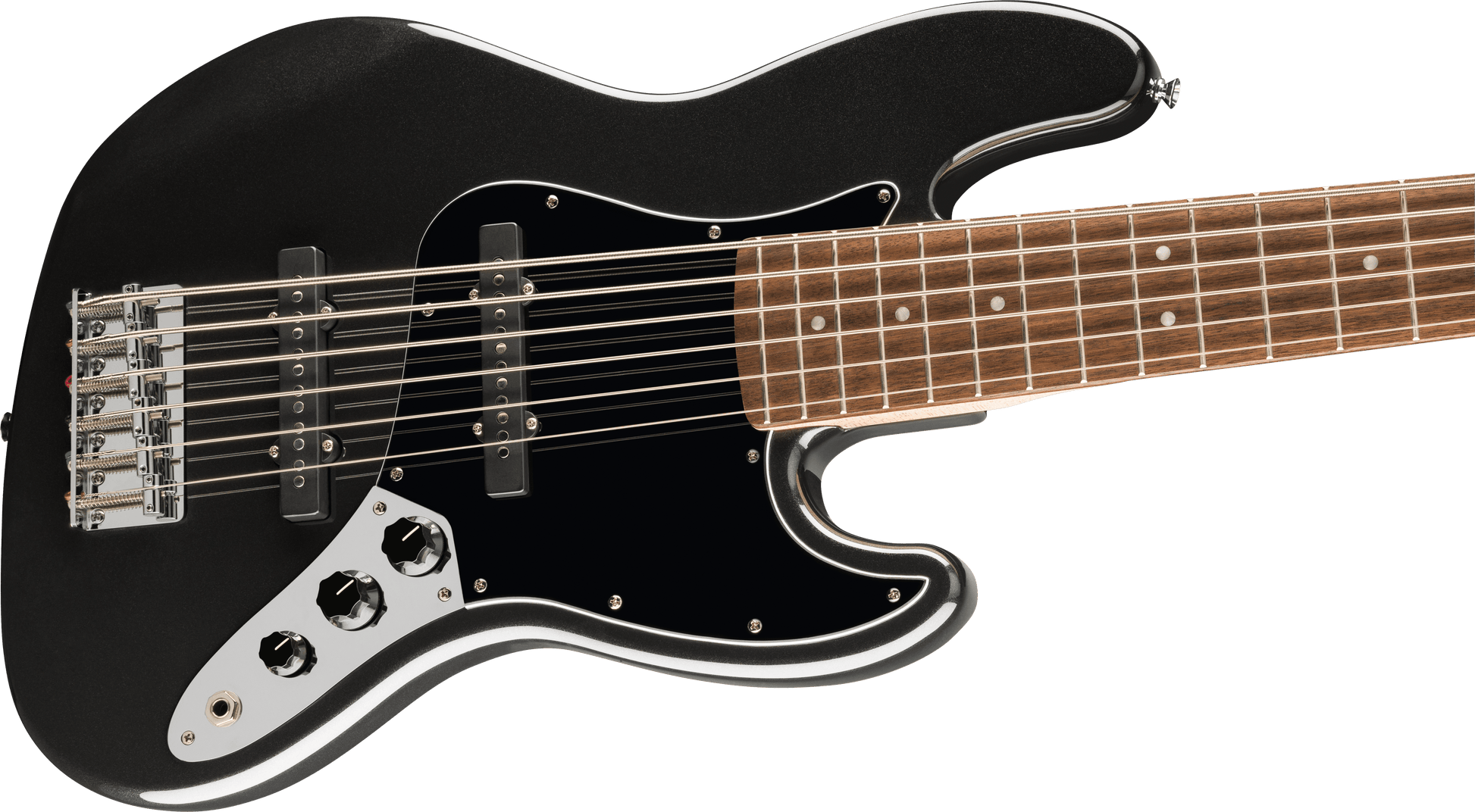 Squier Affinity Series Jazz Bass VI - Black Metallic - Joondalup Music Centre