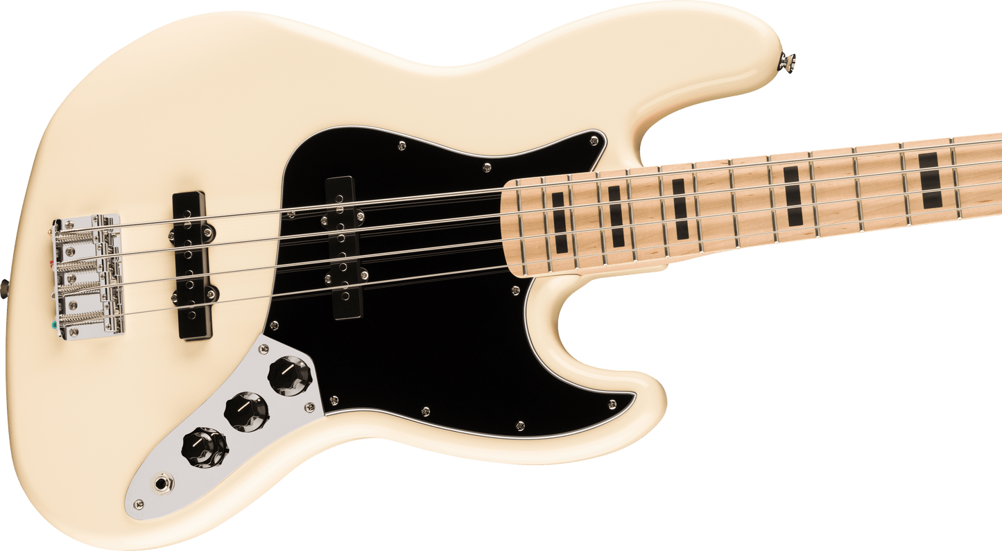 Squier Affinity Series Active Jazz Bass - Olympic White - Joondalup Music Centre