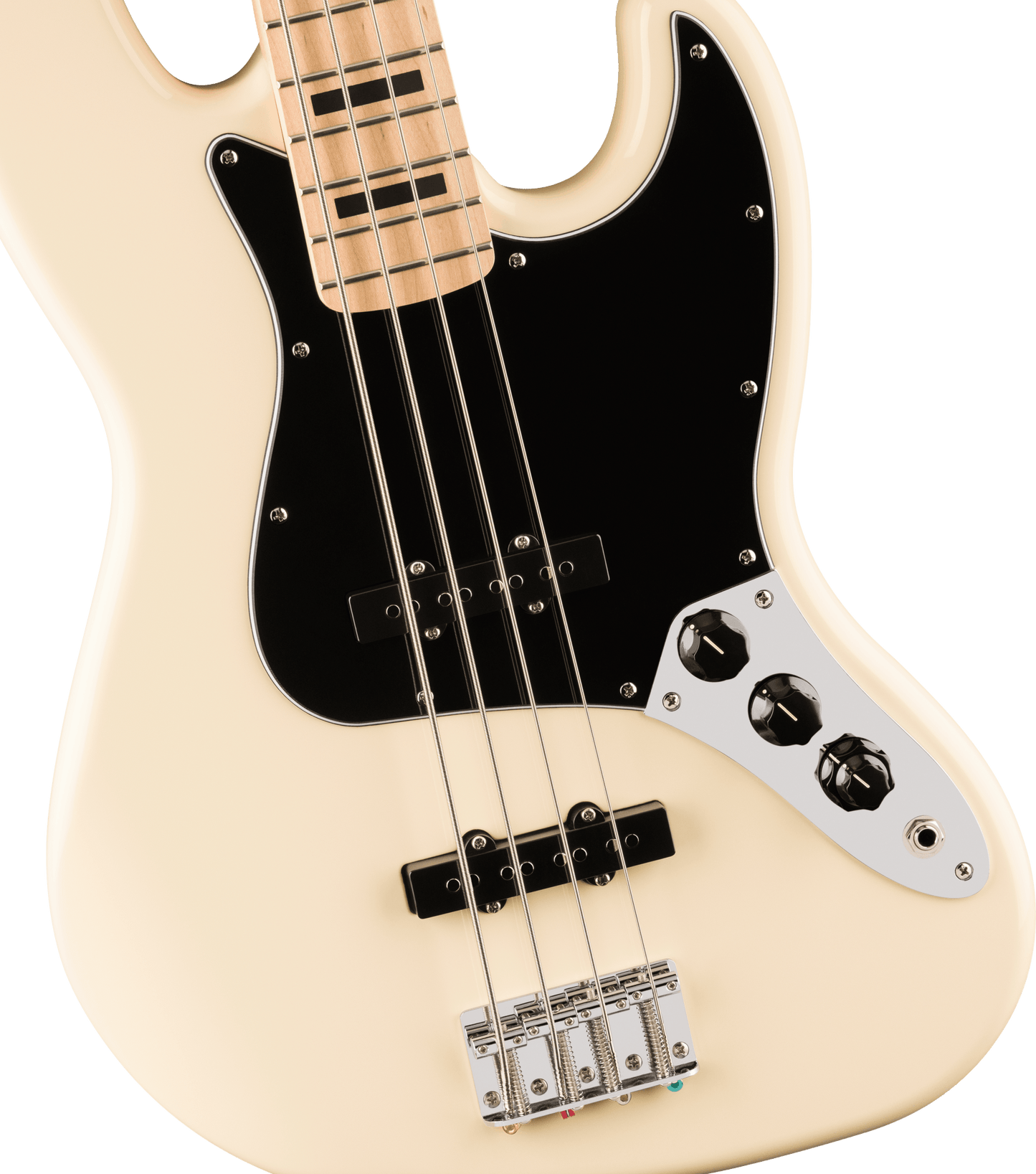 Squier Affinity Series Active Jazz Bass - Olympic White - Joondalup Music Centre