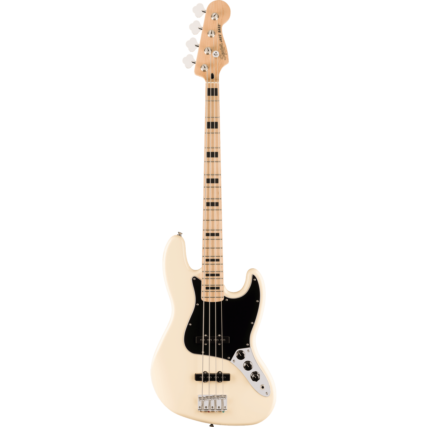 Squier Affinity Series Active Jazz Bass - Olympic White - Joondalup Music Centre