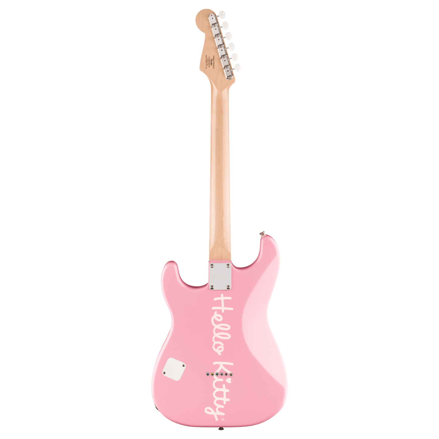 Squier Limited Edition Hello Kitty Stratocaster Electric Guitar - Pink - ELECTRIC GUITAR - [shop-name]