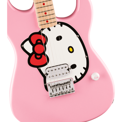 Squier Limited Edition Hello Kitty Stratocaster Electric Guitar - Pink - ELECTRIC GUITAR - [shop-name]