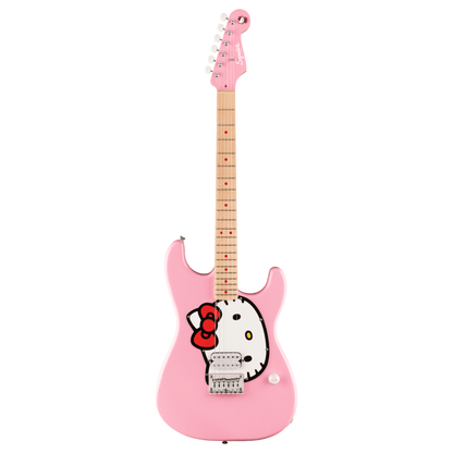 Squier Limited Edition Hello Kitty Stratocaster Electric Guitar - Pink - ELECTRIC GUITAR - [shop-name]