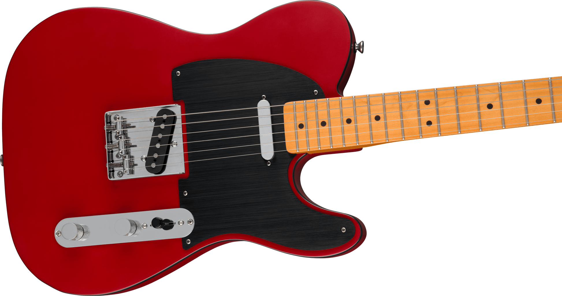 Squier 40th Anniversary Telecaster Vintage Electric Guitar Satin - Dakota Red - Joondalup Music Centre