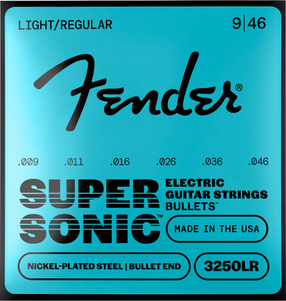Fender SuperSonic Bullets 3250LR NPS Electric Guitar Strings - 9-46
