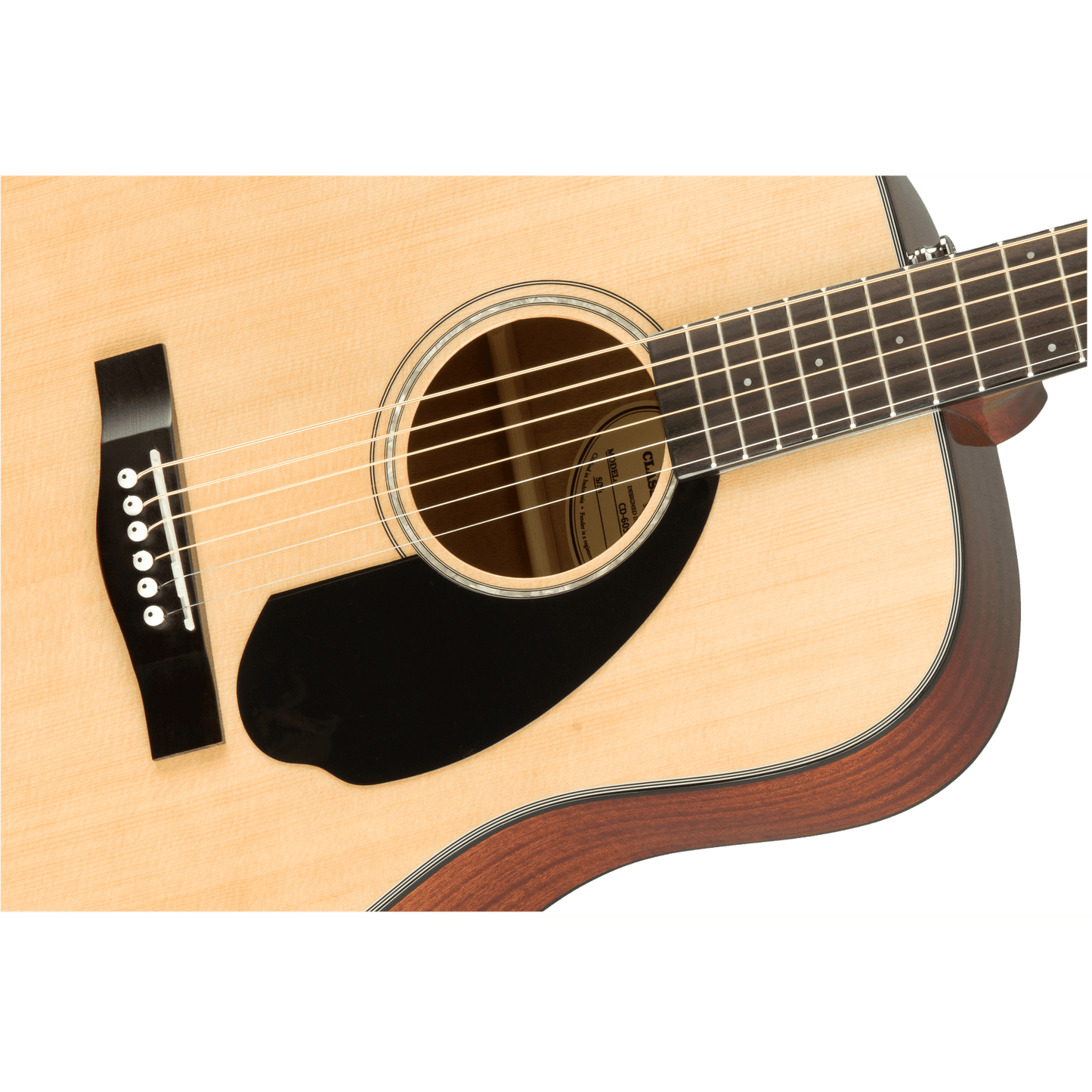 Fender CD-60S Acoustic Guitar - Natural - Joondalup Music Centre