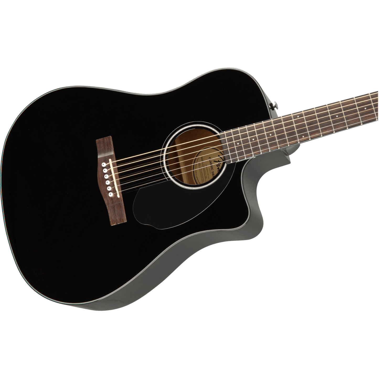 Fender CD-60SCE Acoustic Guitar - Black - Joondalup Music Centre