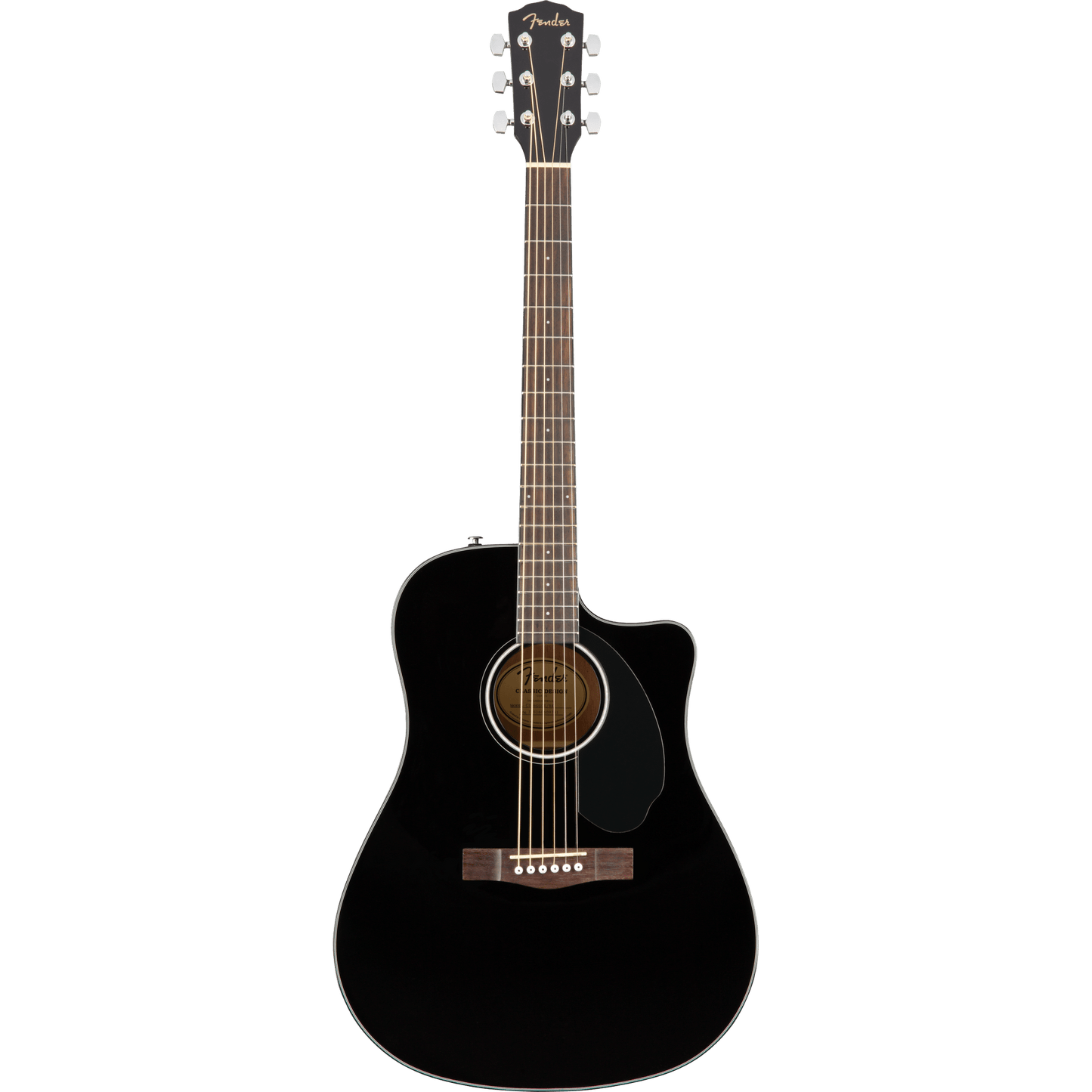 Fender CD-60SCE Acoustic Guitar - Black - Joondalup Music Centre