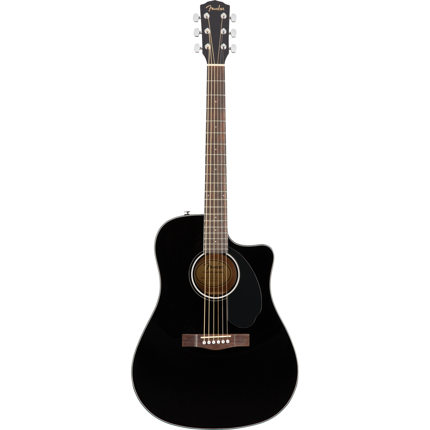 Fender CD-60SCE Acoustic Guitar - Black
