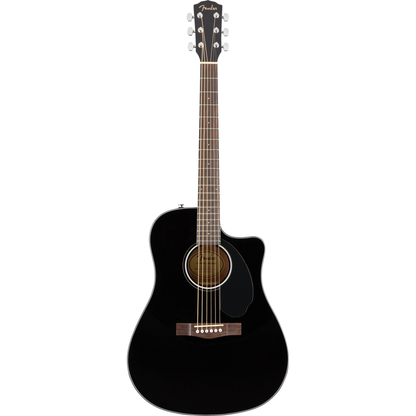 Fender CD-60SCE Acoustic Guitar - Black