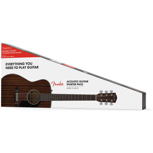 Fender CC-60S Concert V2 Acoustic Guitar Pack - Mahogany - Joondalup Music Centre