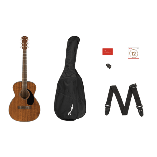 Fender CC-60S Concert V2 Acoustic Guitar Pack - Mahogany - Joondalup Music Centre