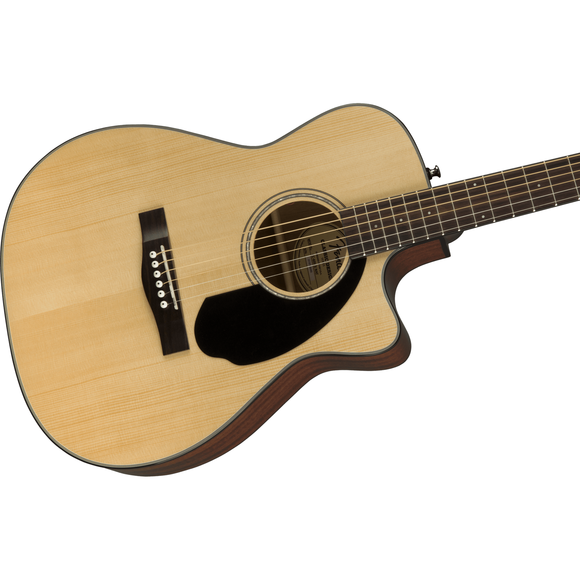 Fender CC-60SCE Concert Acoustic Guitar - Natural - Joondalup Music Centre