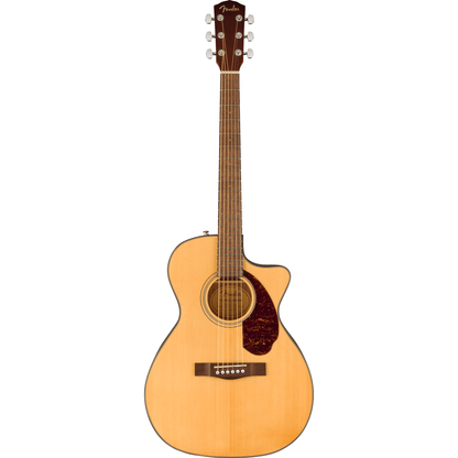 Fender CC-140SCE Concert Acoustic Guitar w/Case - Natural