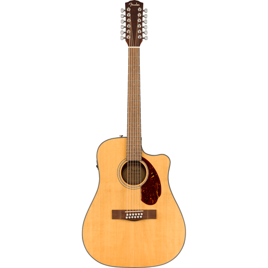 Fender CD-140SCE 12 String Acoustic Guitar W/Case - Natural