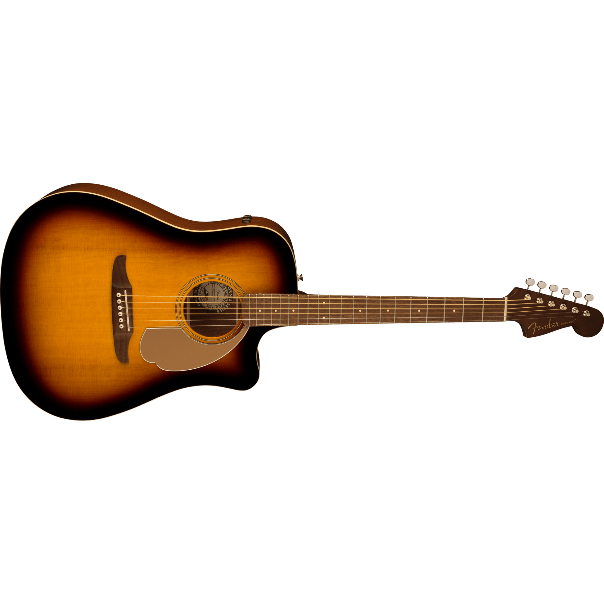 Fender Redondo Player Acoustic Guitar - Sunburst - Joondalup Music Centre