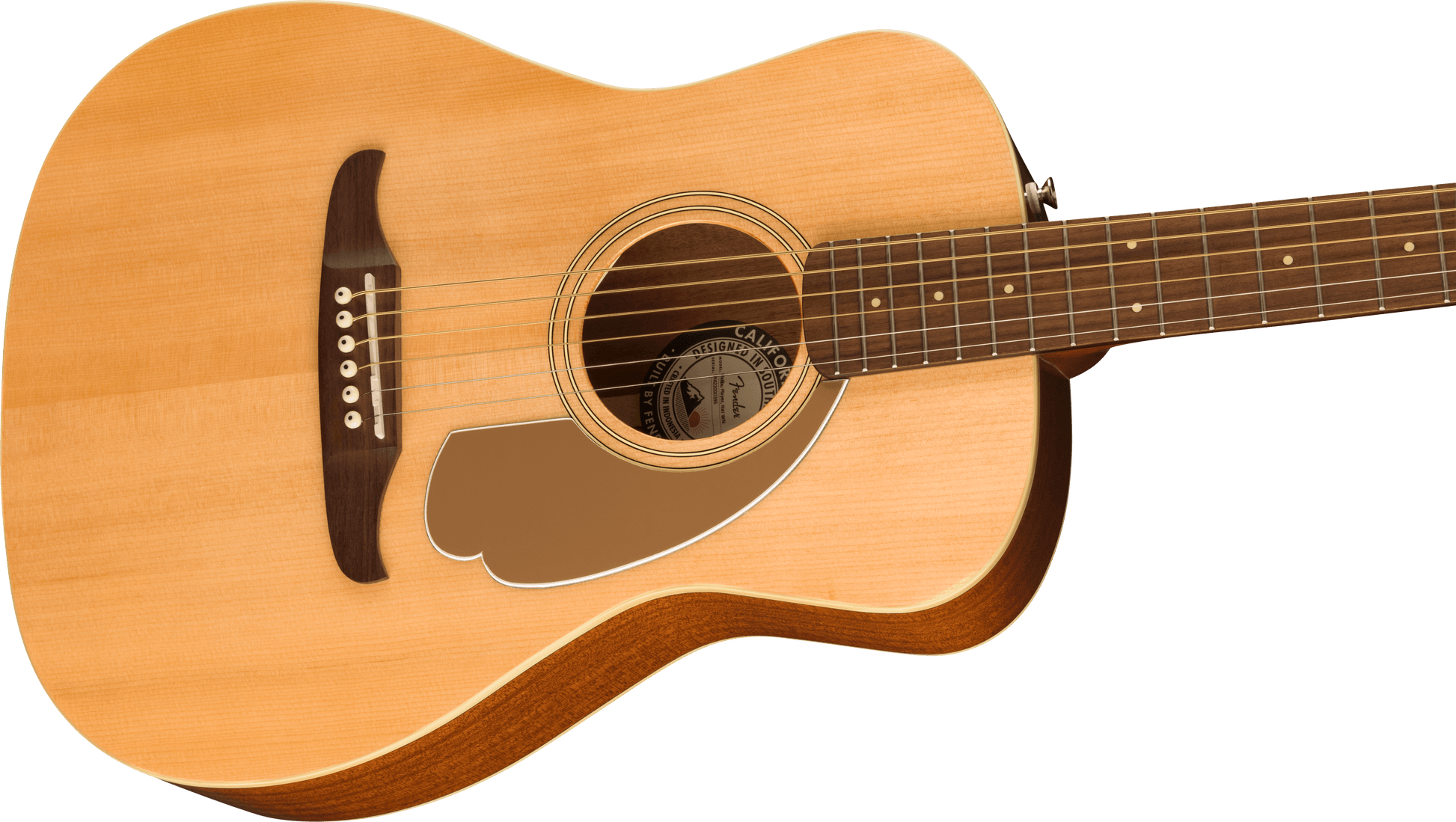 Fender Malibu Player Acoustic Guitar - Natural-ACOUSTIC GUITAR-Joondalup Music Centre