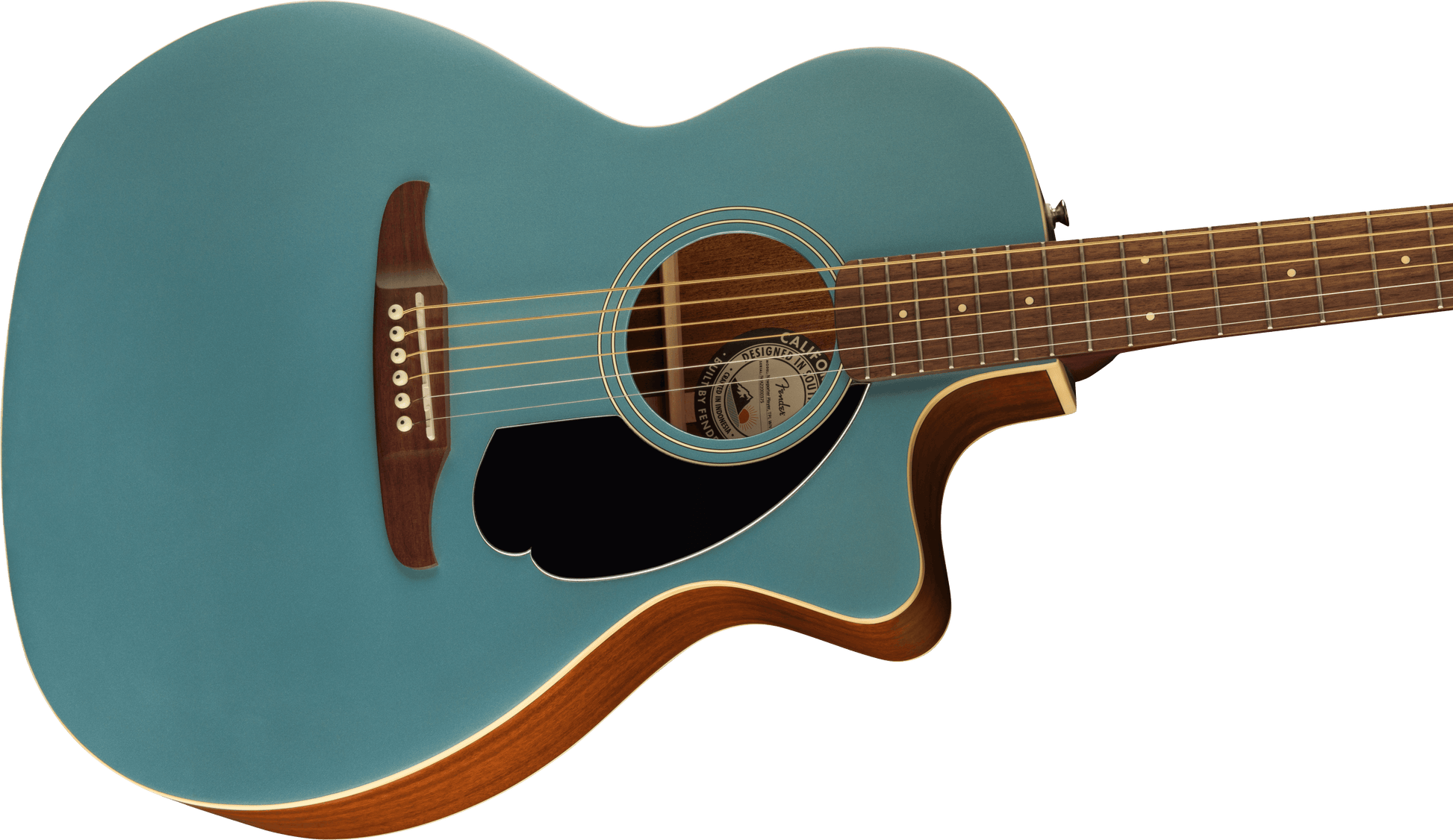 Fender Newporter Player Acoustic Guitar - Tidepool - Joondalup Music Centre