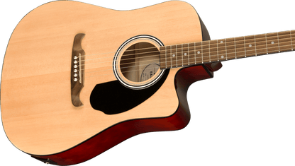 Fender FA-125CE Acoustic Guitar - Natural-ACOUSTIC GUITAR-Joondalup Music Centre