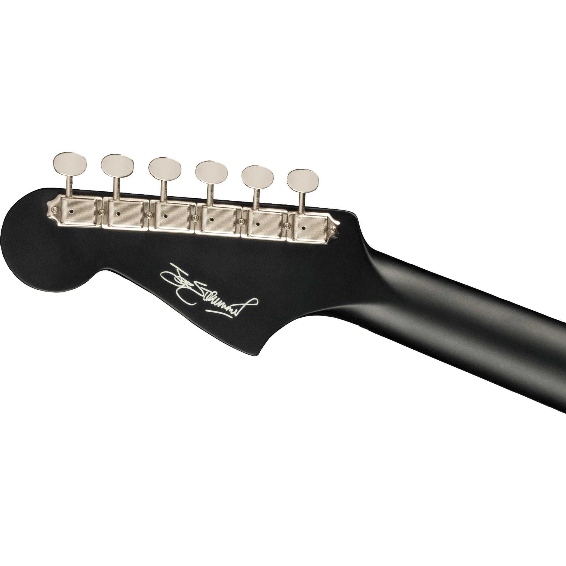 Fender  Joe Strummer Campfire Acoustic Guitar - Matte Black-ACOUSTIC GUITAR-Joondalup Music Centre