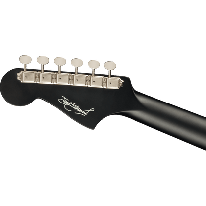 Fender  Joe Strummer Campfire Acoustic Guitar - Matte Black-ACOUSTIC GUITAR-Joondalup Music Centre