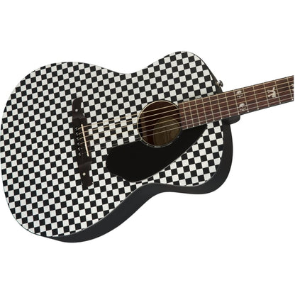 Fender Tim Armstrong Hellcat Acoustic Guitar - Checkerboard - Joondalup Music Centre