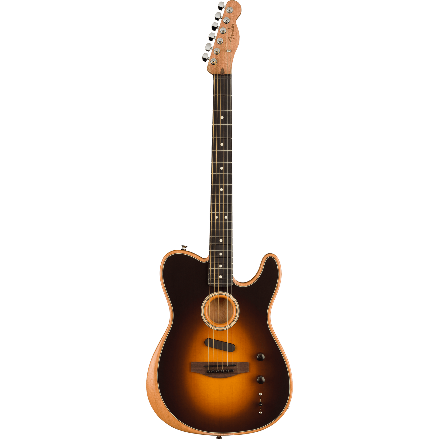 Fender Acoustasonic Player Telecaster Hybrid Acoustic Guitar - Shadow Burst