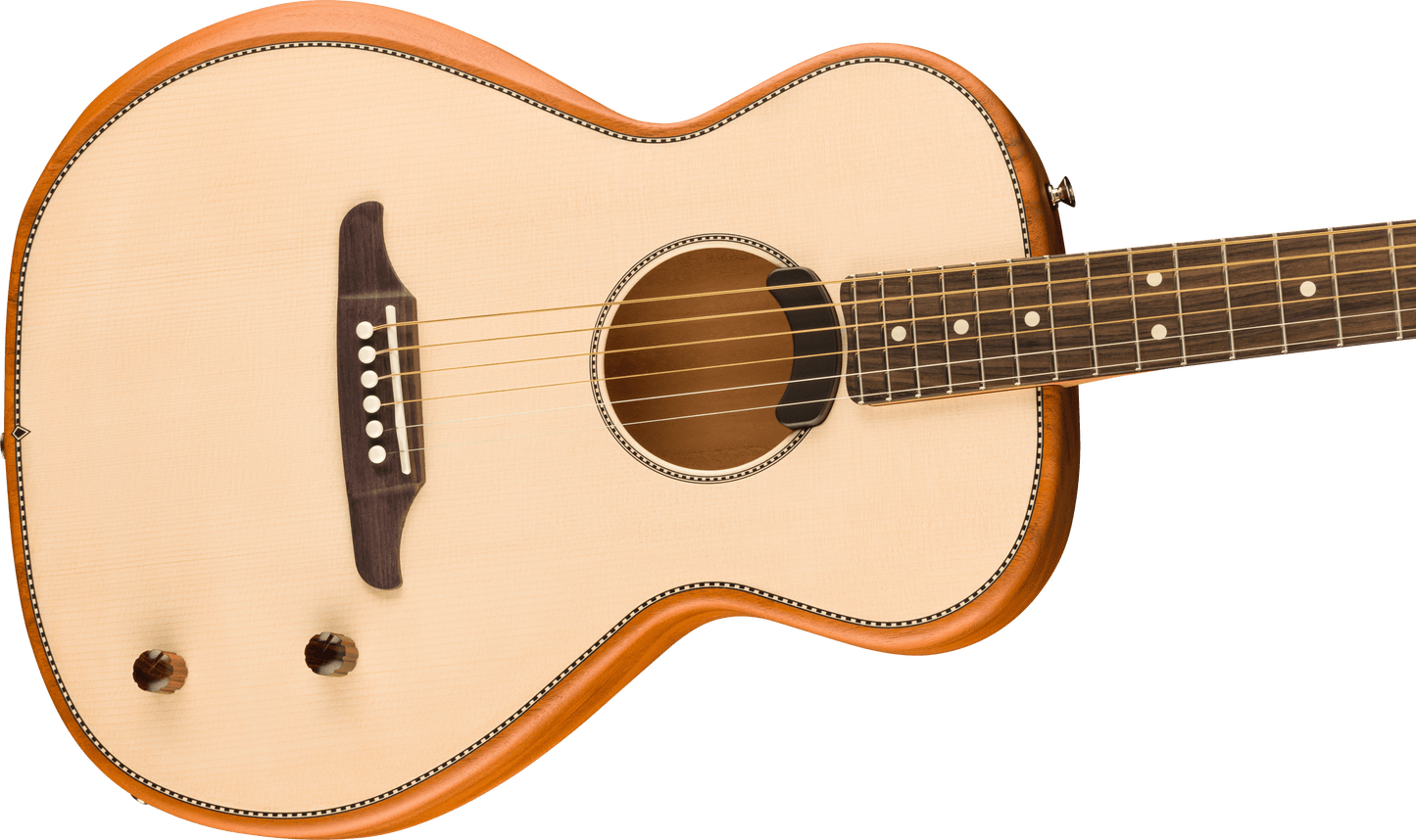 Fender Highway Series Parlor Acoustic Guitar - RW - Natural-ACOUSTIC GUITAR-Joondalup Music Centre