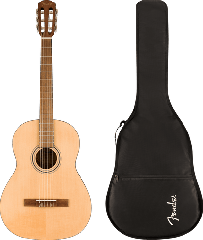 Fender CN-30 Nylon Classical Guitar - Natural with case