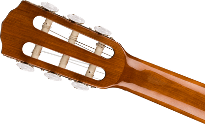 Fender CN-30 Nylon Classical Guitar - Natural neck back