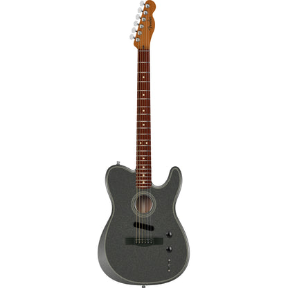 Fender Ltd Edition Acoustasonic Standard Telecaster - Charcoal Frost Metallic