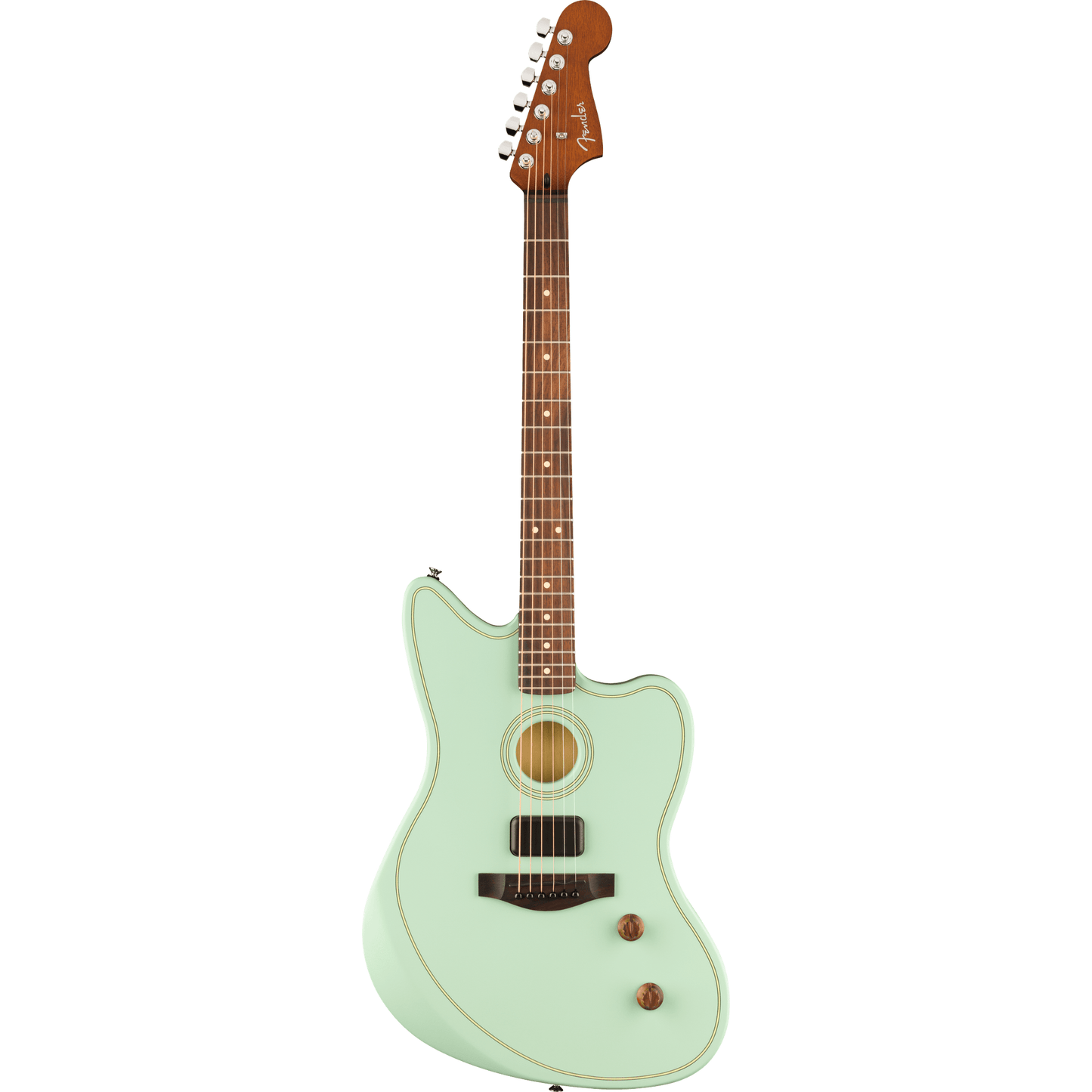 Fender Ltd Edition Acoustasonic Standard Jazzmaster - Surf Green