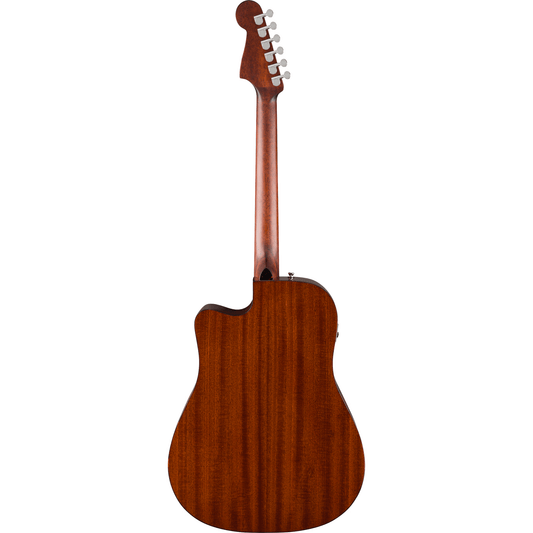 Fender California Deluxe Redondo CE Acoustic Guitar - Black