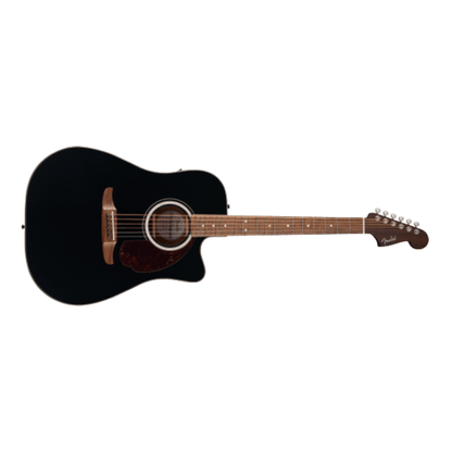 Fender California Deluxe Redondo CE Acoustic Guitar - Black