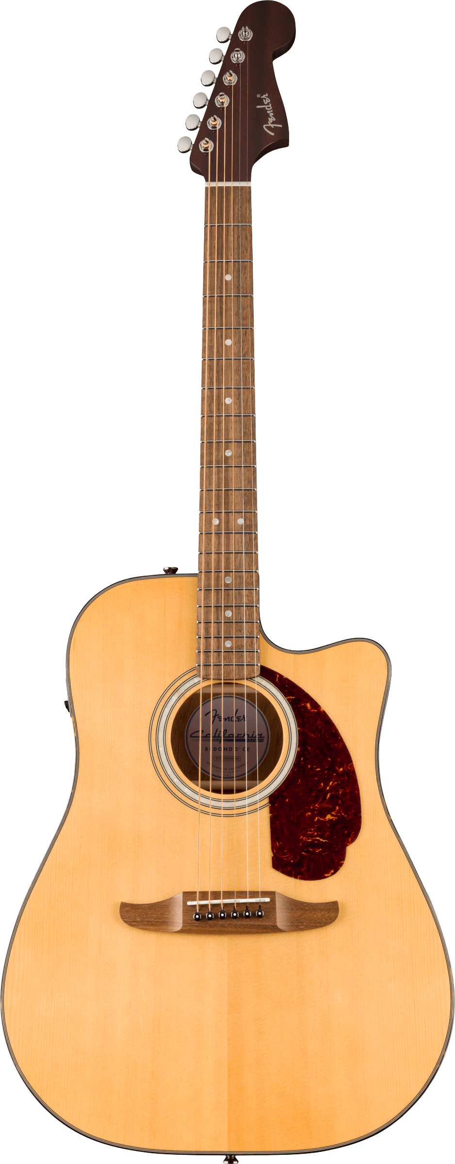 Fender California Deluxe Redondo CE Acoustic Guitar - Natural
