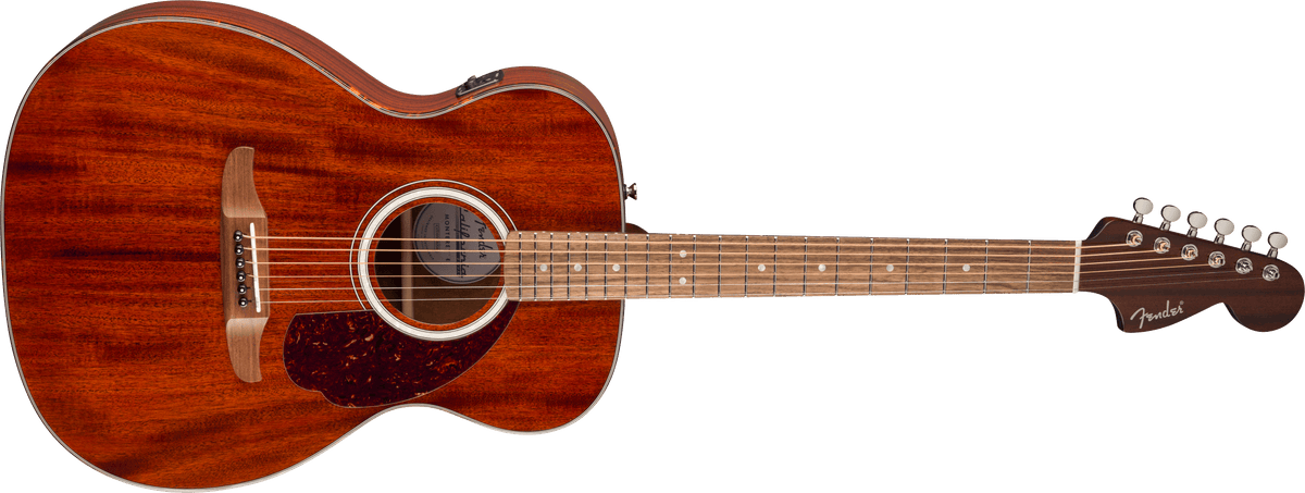 Fender California Deluxe Monterey E Mahogany Acoustic Guitar - Natural