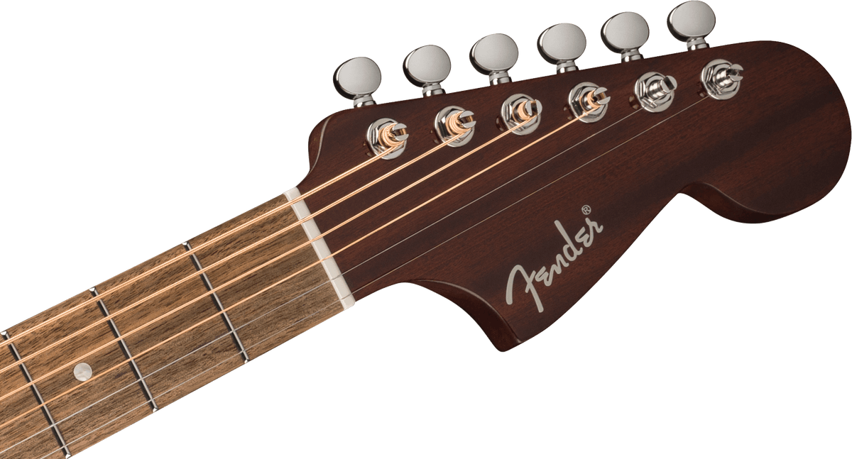Fender California Deluxe Newporter CE Acoustic Guitar - White Blonde