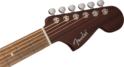 Fender California Deluxe Newporter CE Acoustic Guitar - White Blonde