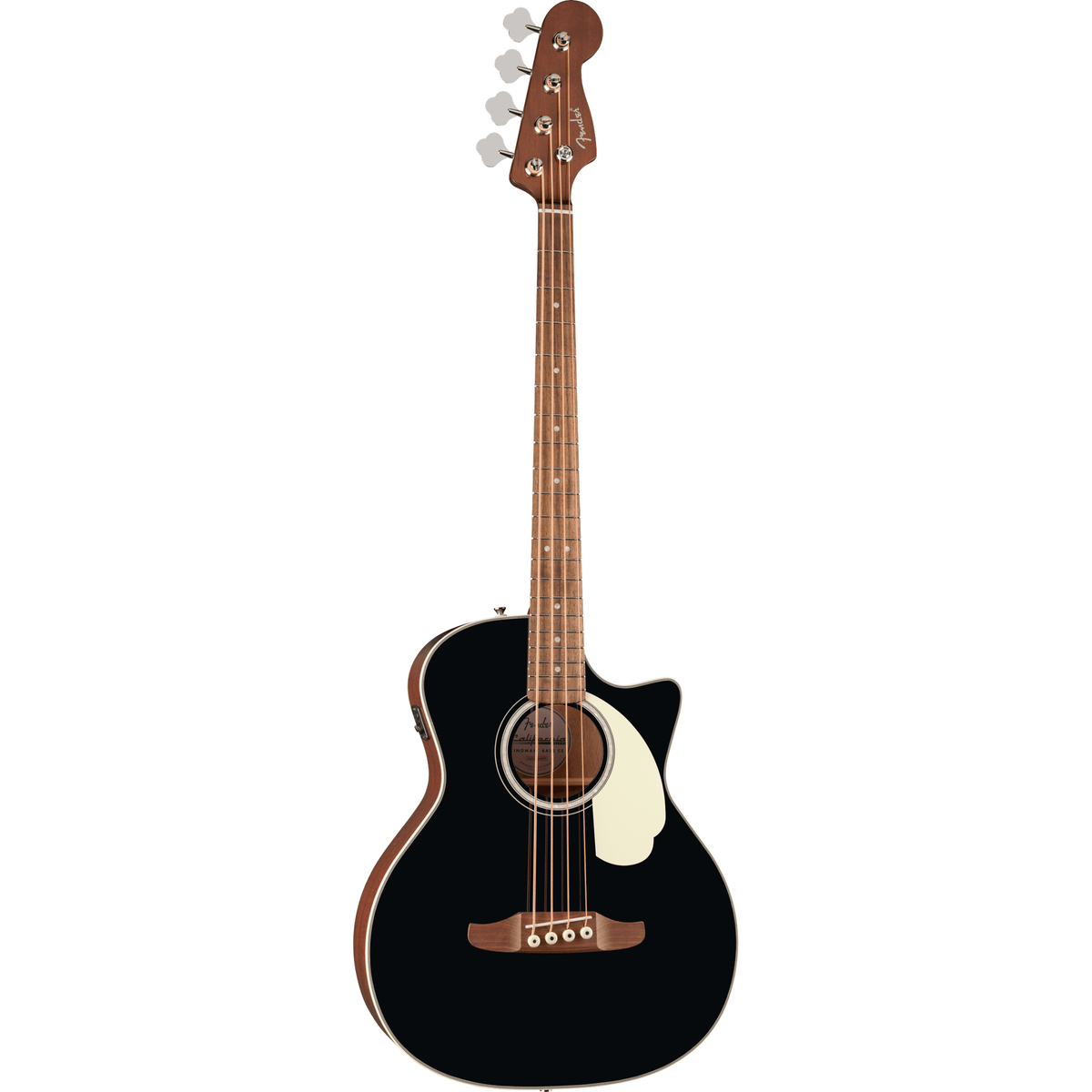 Fender California Deluxe Kingman Bass CE Acoustic Guitar - Black